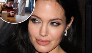 Patrzył w telefon i nie widział Angeliny Jolie. Co robił?