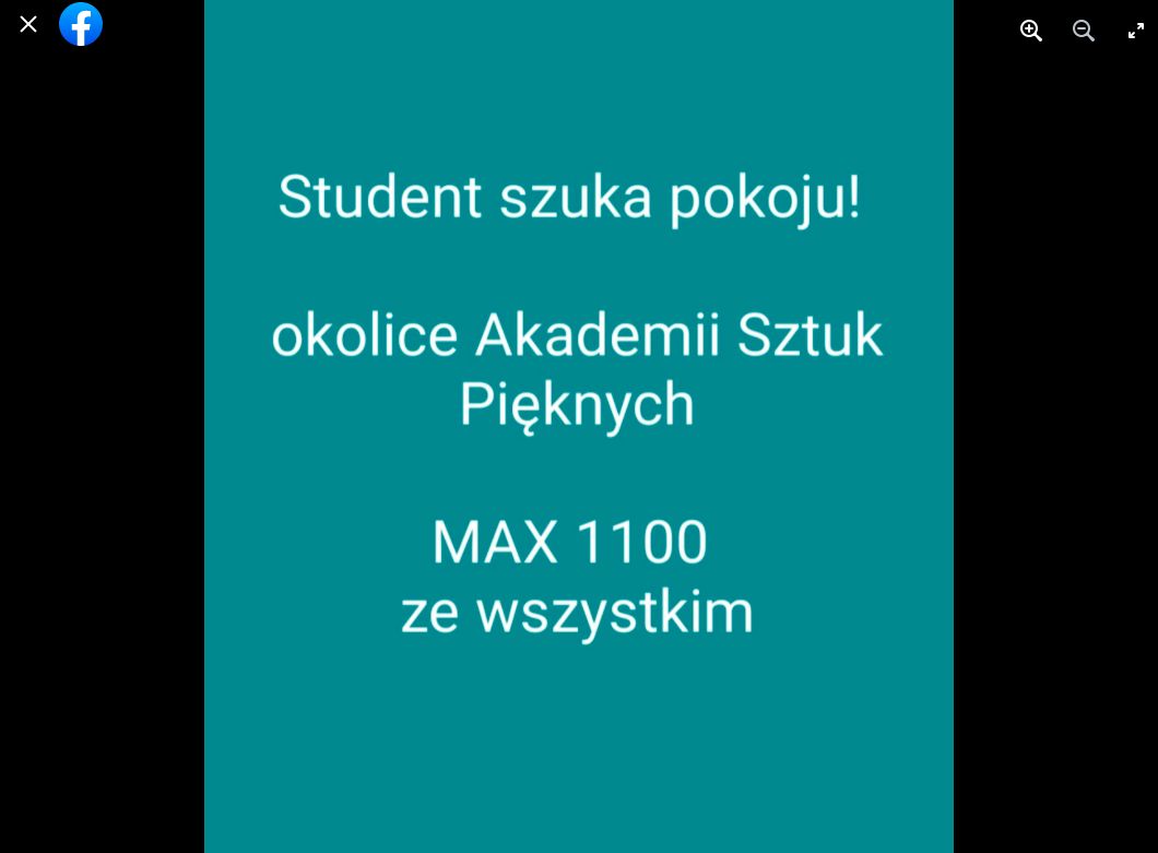 Warszawa. Jeszcze na dzień przed inauguracją roku akademickiego 2021/2022 w sieci trwało nerwowe poszukiwanie lokum dla studenta (Facebook)