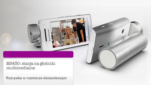 Sony Ericsson MS430 – niekonwencjonalny głośnik 1