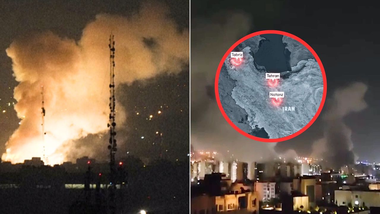 Izrael wysłał myśliwce na Iran. Nagrania świadków ataku