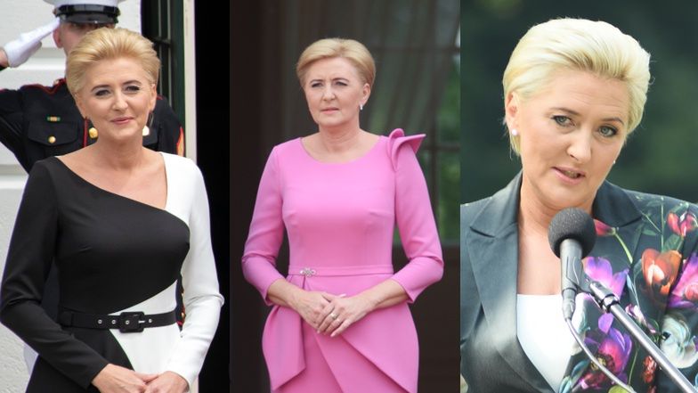 Stylista ocenia styl Agaty Dudy