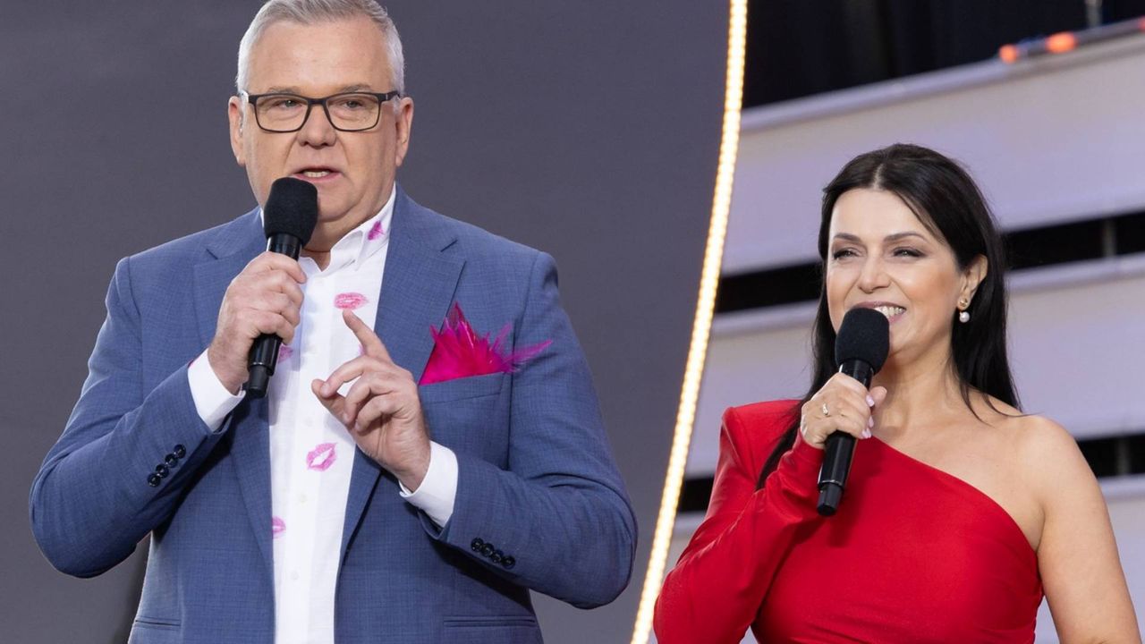 Zakpili z TVP przed kamerami. Takie słowa na Mazurskiej Nocy Kabaretowej