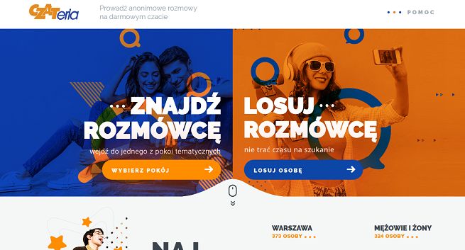 Interia zmienia Czaterię: nowy wygląd i opcja Ruletka