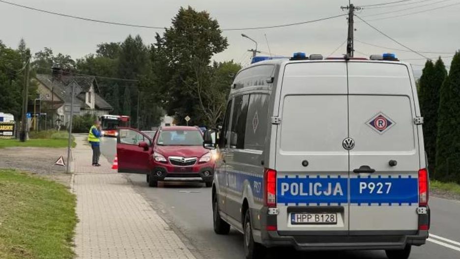 Wypadek w Wilkowicach