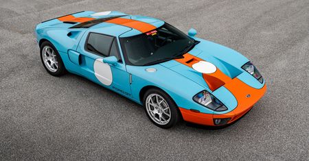 Piękny Ford GT w wyjątkowej edycji trafi na aukcję. W przebieg aż trudno uwierzyć