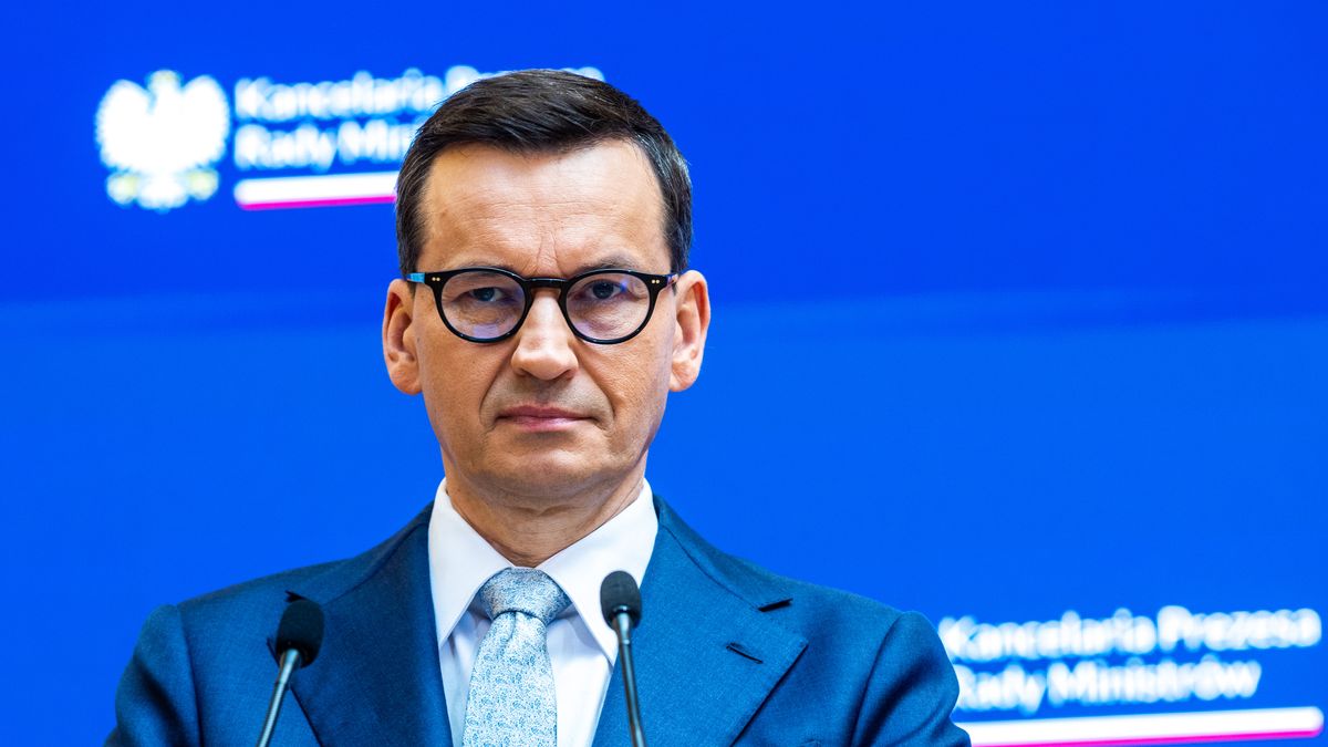 Premier Mateusz Morawiecki 