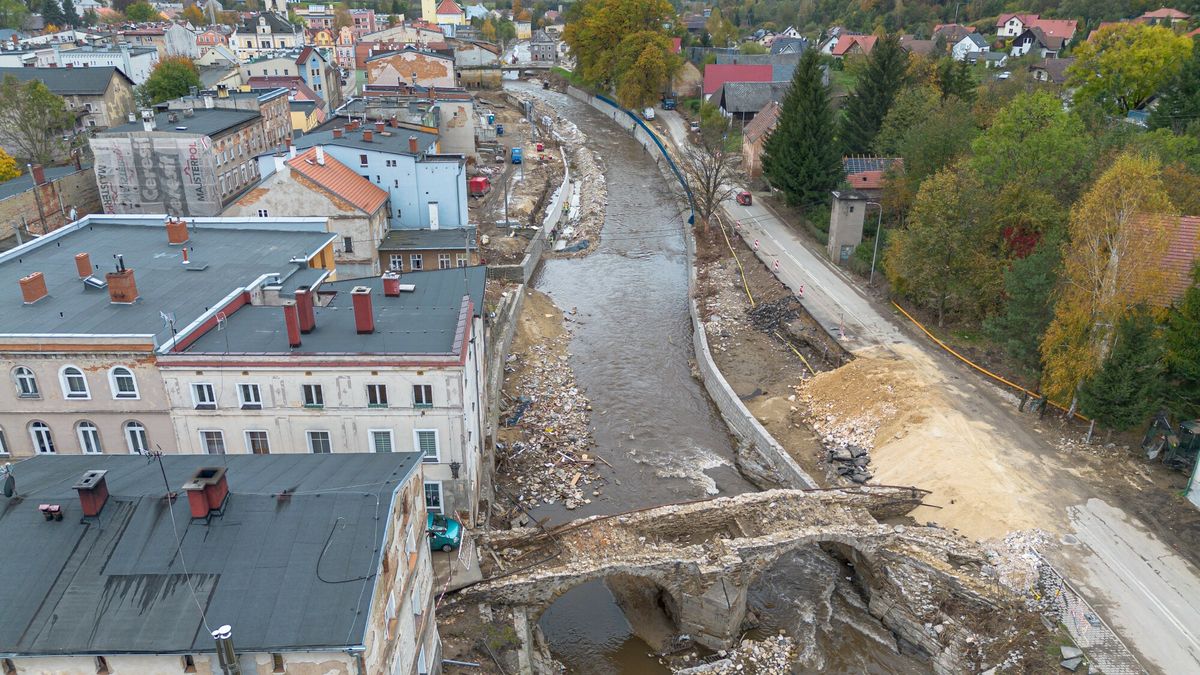 Skutki powodzi w Lądku-Zdroju, 12 października 2024 roku