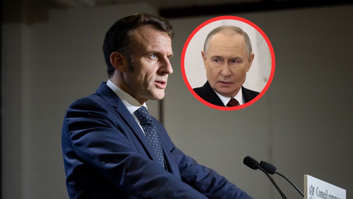 Macron na razie nie będzie rozmawiał z Putinem