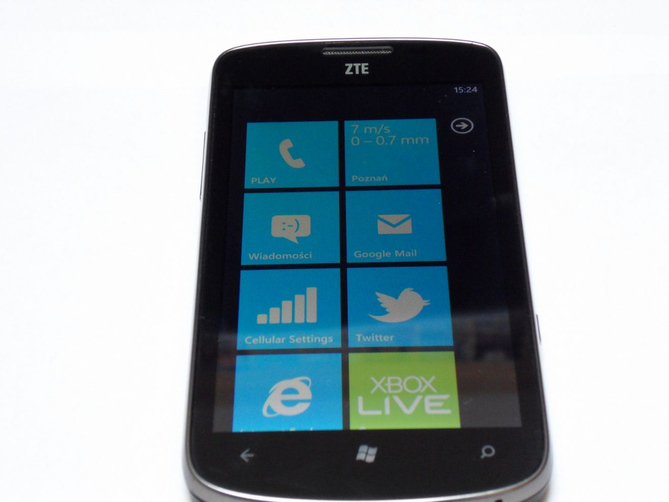 ZTE Tania - stylowy Windows Phone [test] 6