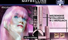 Bryska promuje nową odsłonę tuszu Maybelline