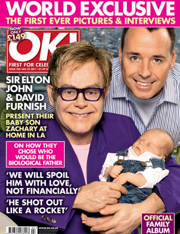 Elton John i jego partner pokazali synka! (FOTO)