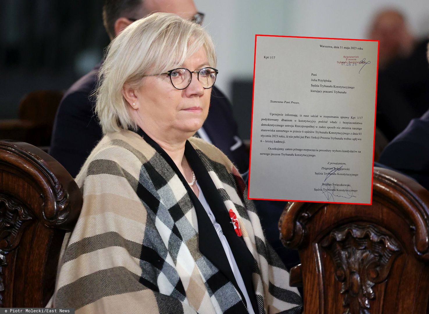 Pismo do Julii Przyłębskiej