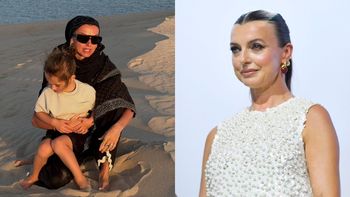 Katarzyna Sokołowska wyskoczyła nad morze z 3-letnim synem. Iwo Lew rośnie jak na drożdżach (FOTO)