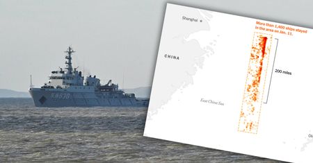 "Ściana" z tysięcy statków na morzu. Niepokojące manewry chińskiej floty