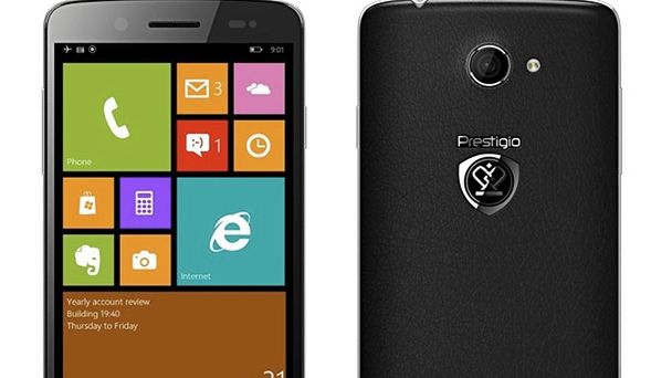 Prestigio MultiPhone PAP5507 DUO - tani Windows Phone małego gracza 1