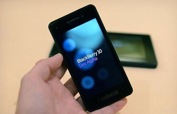 BlackBerry OS 10 DevAlpha