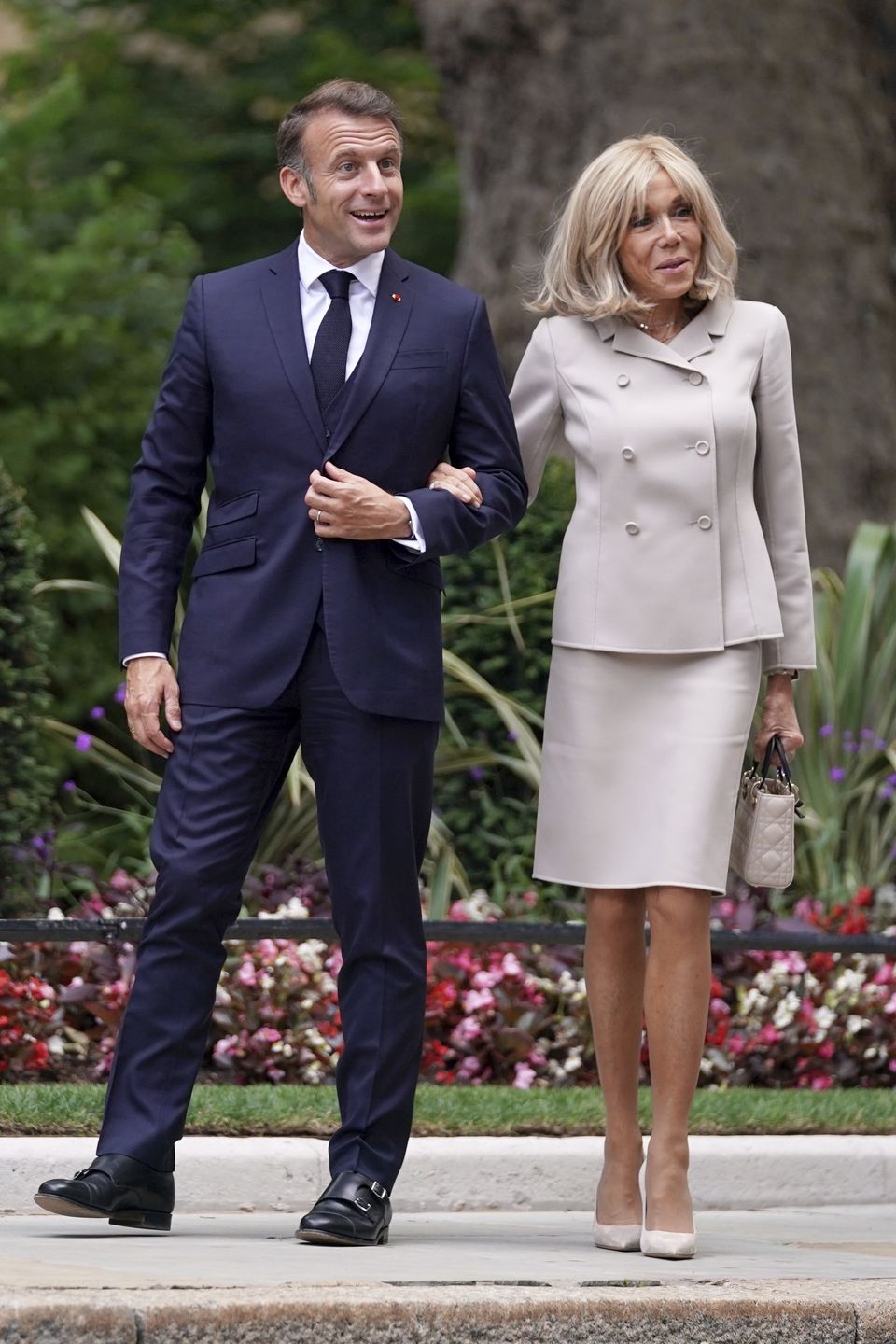 Emmanuel i Brigitte Macron 