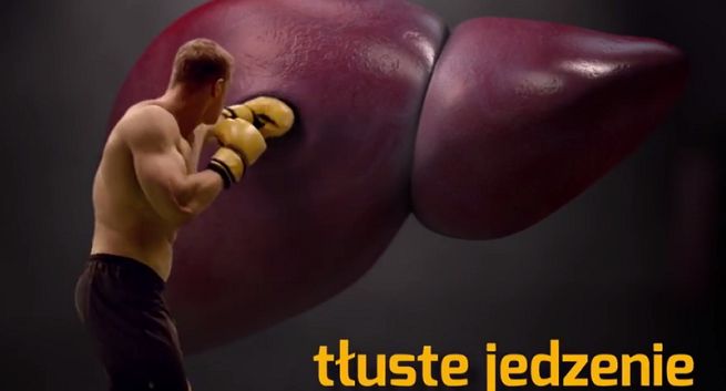 Bokser atakujący wątrobę reklamuje suplement diety Altra (wideo)