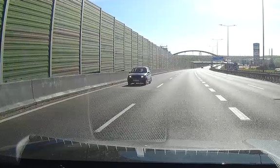 Wielkanocny cud na autostradzie