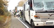 Dramatycznie groźny wypadek pod Kielcami – z udziałem 6 pojazdów