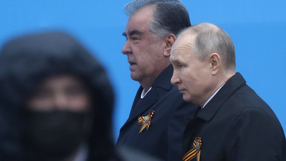 Prezydent Tadżykistanu Emomali Rahmon i Władimir Putin