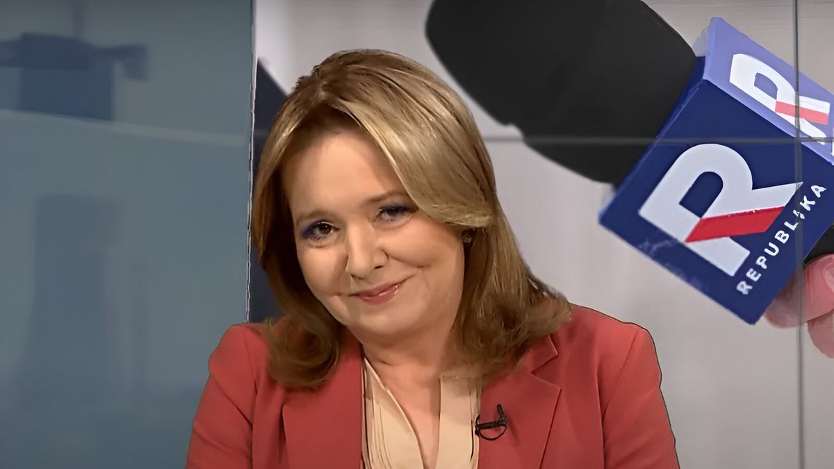 Danuta Holecka od końca grudnia 2023 r. pracuje w Telewizji Republika