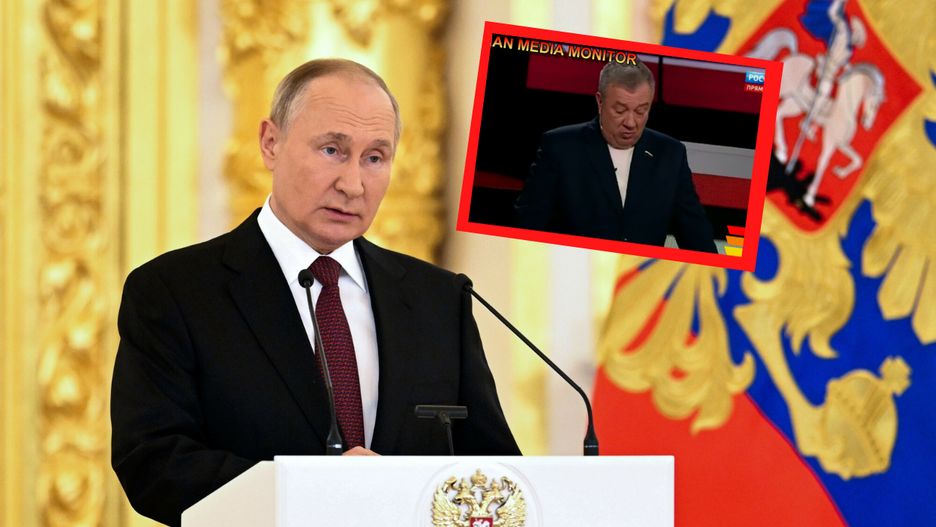 Co powie Putin? W rosyjskiej telewizji o "końcu Ukrainy"