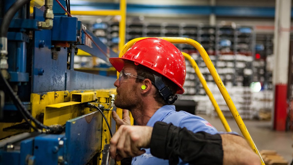 praca, pracownik, przemysł