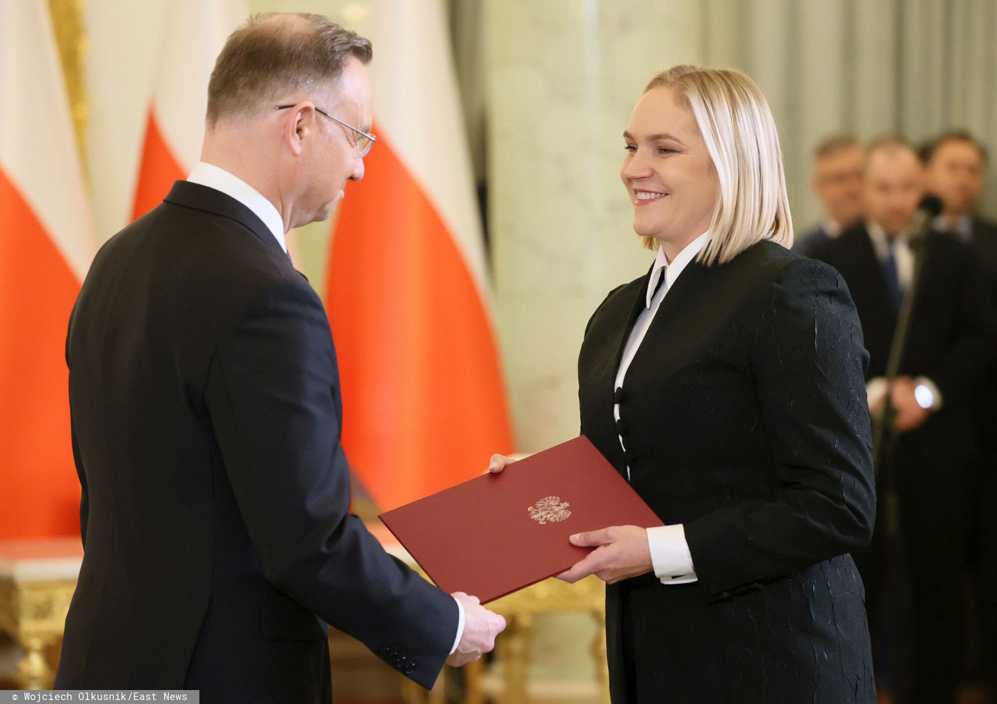 Andrzej Duda i Dominika Chorosińska