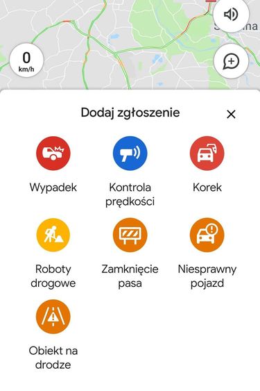 Nowe opcje zgłoszeń w Mapach Google.