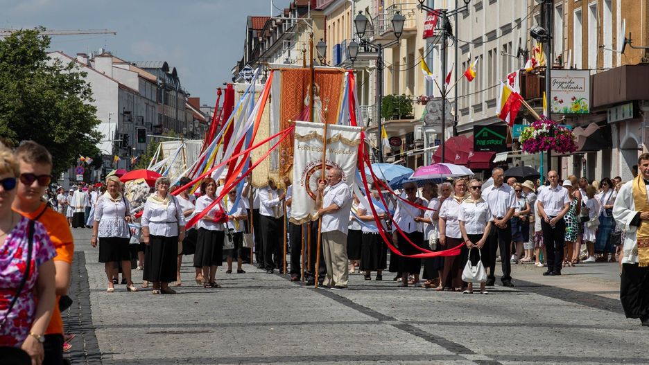 Utrudnienia w ruchu w związku z Bożym Ciałem w Białymstoku