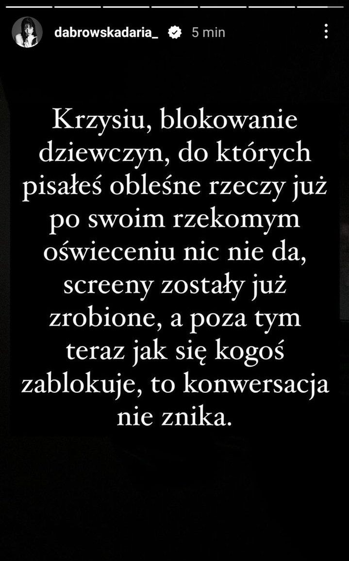 Gonciarz ma coś na sumieniu?