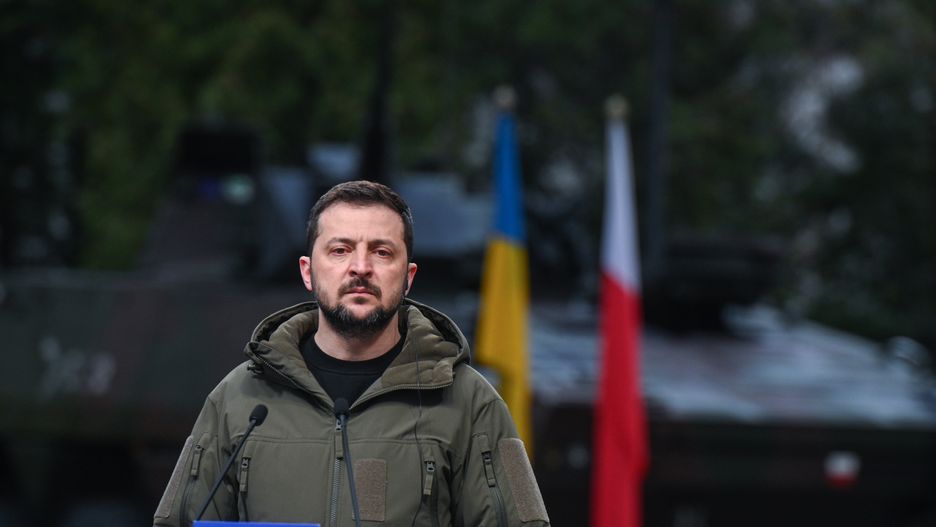 Prezydent Ukrainy Wołodymyr Zełenski