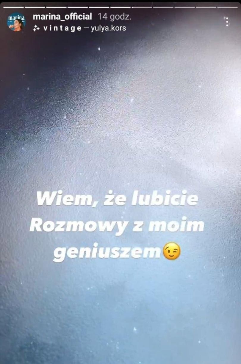 Marina Łuczenko chwali się zdolnościami komunikacyjnymi Liama