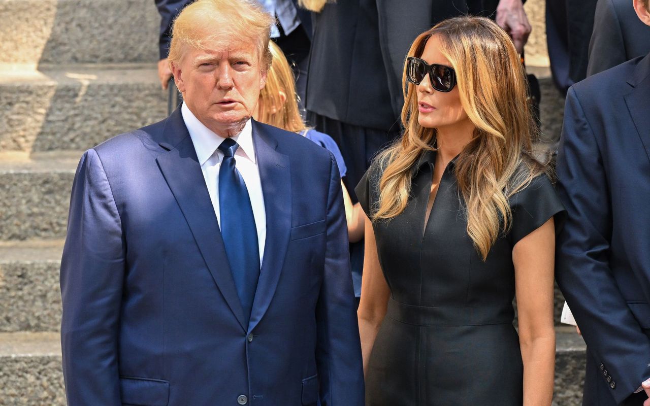 Melania Trump nie skomentowała zarzutów, które usłyszał jej mąż