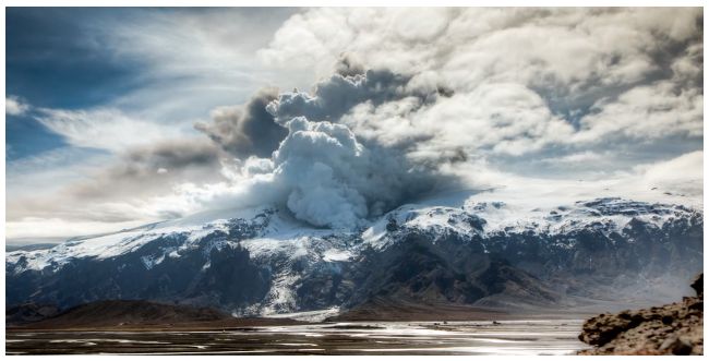 Wulkan Eyjafjallajökull przez pryzmat Canona 5D Mark II - piękny film