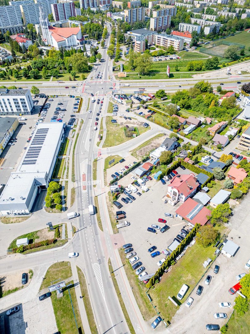 20-05-2025 BIALYSTOK ULICA BITWY BIALOSTOCKIEJ Z LOTU FOT. WOJCIECH WOJTKIELEWICZ KURIER PORANNY/ GAZETA WSPOLCZESNA/ POLSKA PRESS