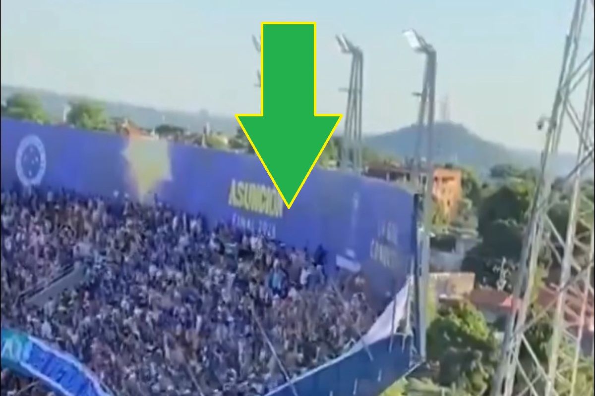 Stadion w Asuncion w czasie finału Copa Sudamericana