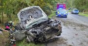 Wołów: Nie zatrzymał się do kontroli, uciekając rozbił auto