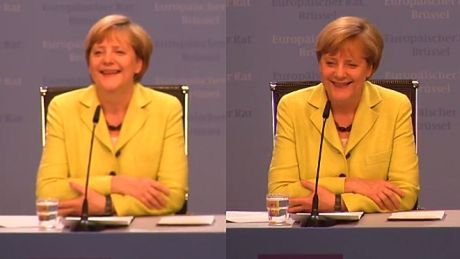 Dziennikarz śpiewa "Happy birthday" kanclerz Merkel!