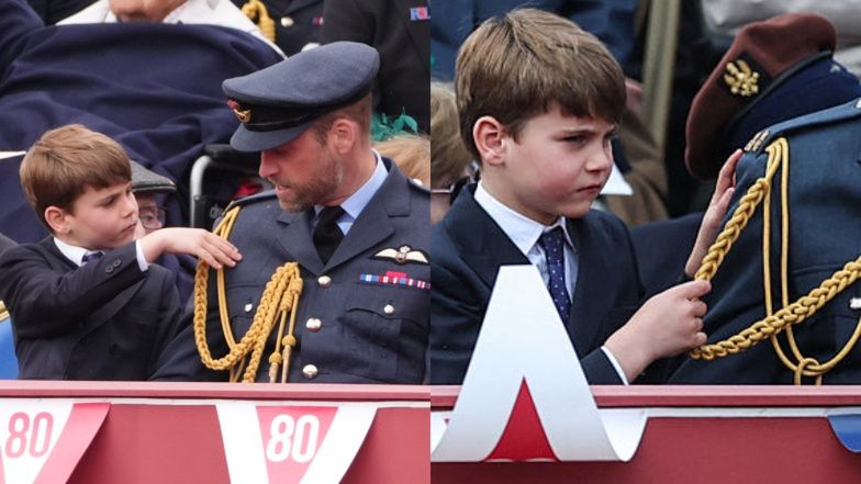 Książę Louis służył cenną pomocą swojemu tacie