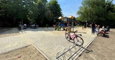 Zabrze. Nowy plac zabaw, dobre miejsce nie tylko dla najmłodszych