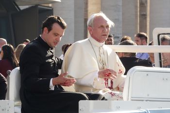 Andrzej Chyra jako Jan Paweł II. Pierwsze zdjęcia z planu thrillera