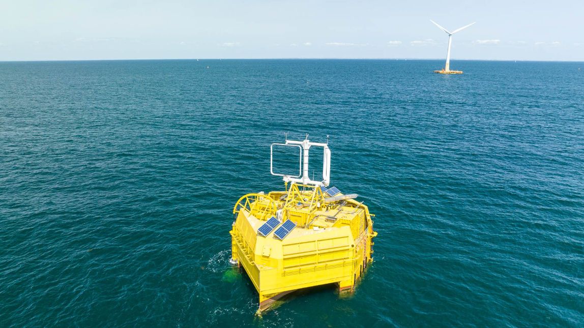 Elektrolizer na morzu umożliwia produkcję wodoru