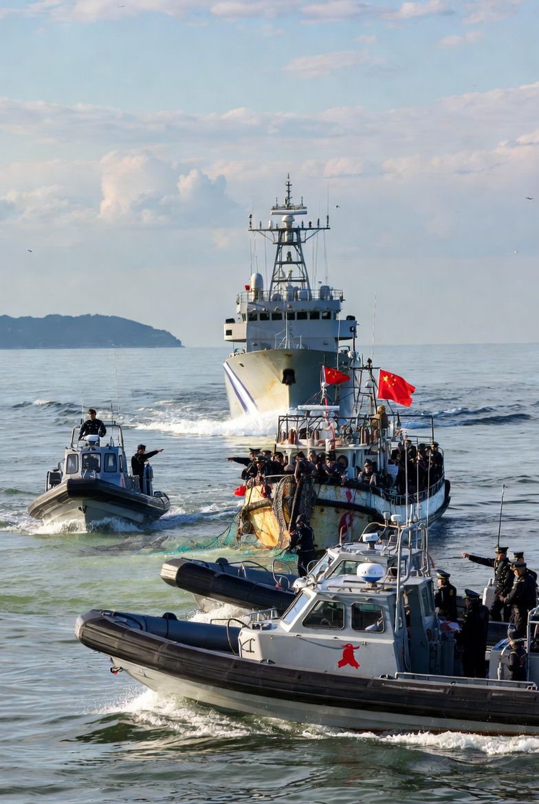 Ucieczka chińskiego kutra pod ostrzałem. Japonia przejęła statek i aresztowała kapitana – napięcia z Pekinem rosną