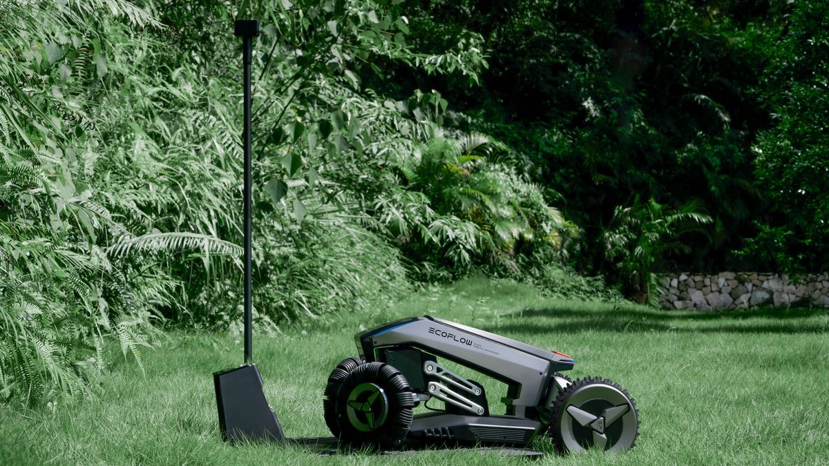 EcoFlow robot ogrodowy naszpikowany technologią
