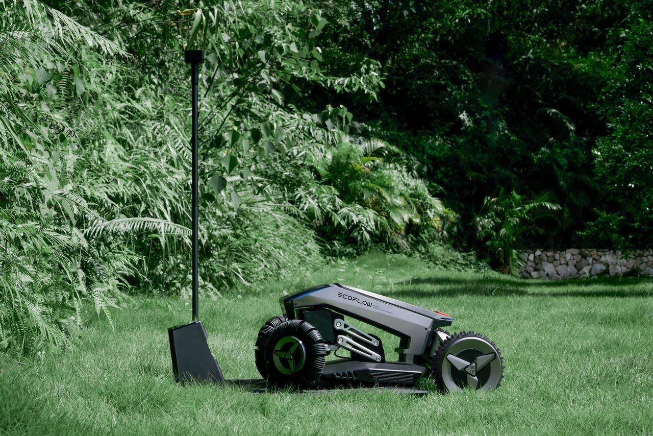 EcoFlow robot ogrodowy naszpikowany technologią