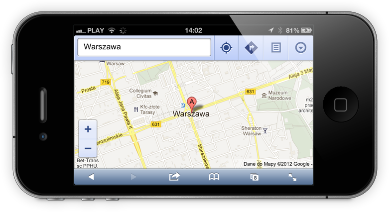 Użytkownicy nie chcą map Apple'a. Mapy Google'a w drodze 3