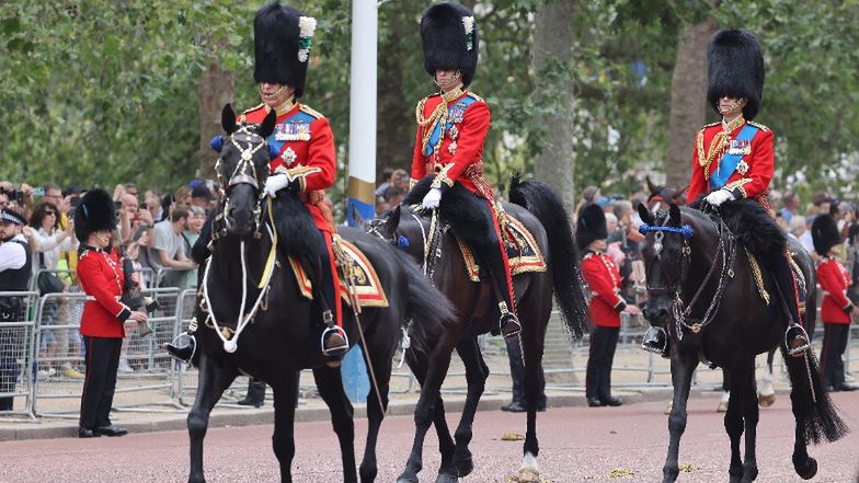 Royalsi na Trooping the Colour