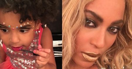 Blue Ivy maluje się jak mama... (FOTO)